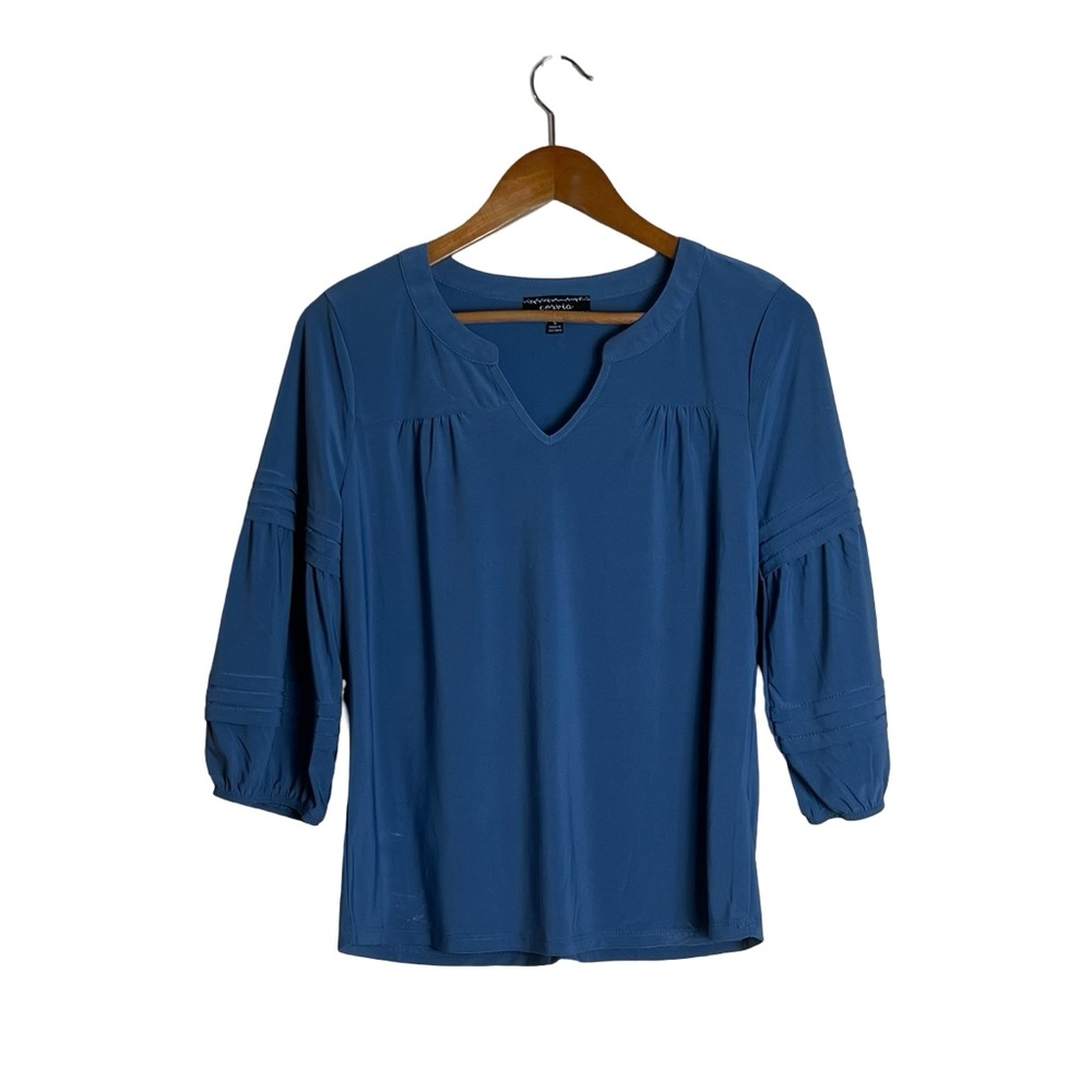 Corvia blue blouse. Size small